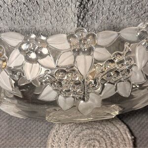 Vintage Mikasa Carmen Walther Crystal Candy Dish/Bowl